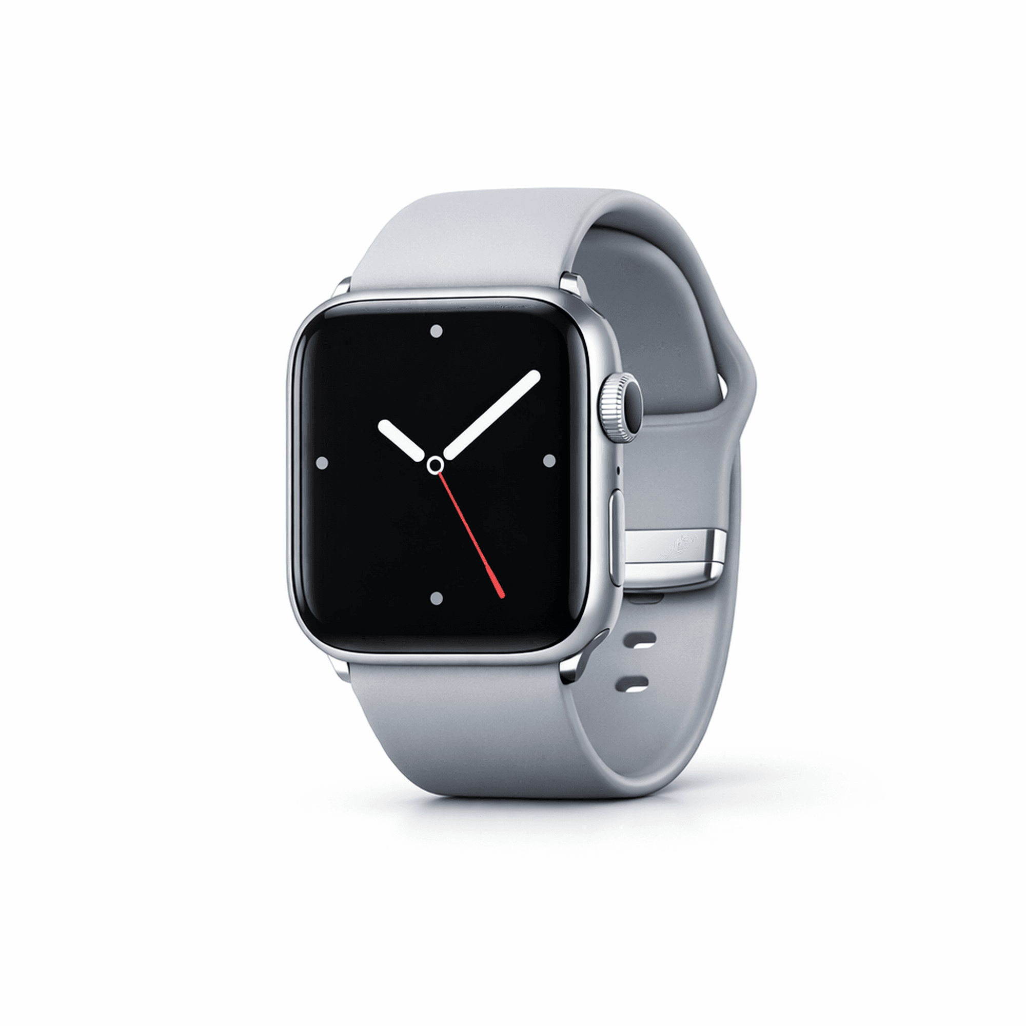 Apple Smart Watch Silver Sport Band