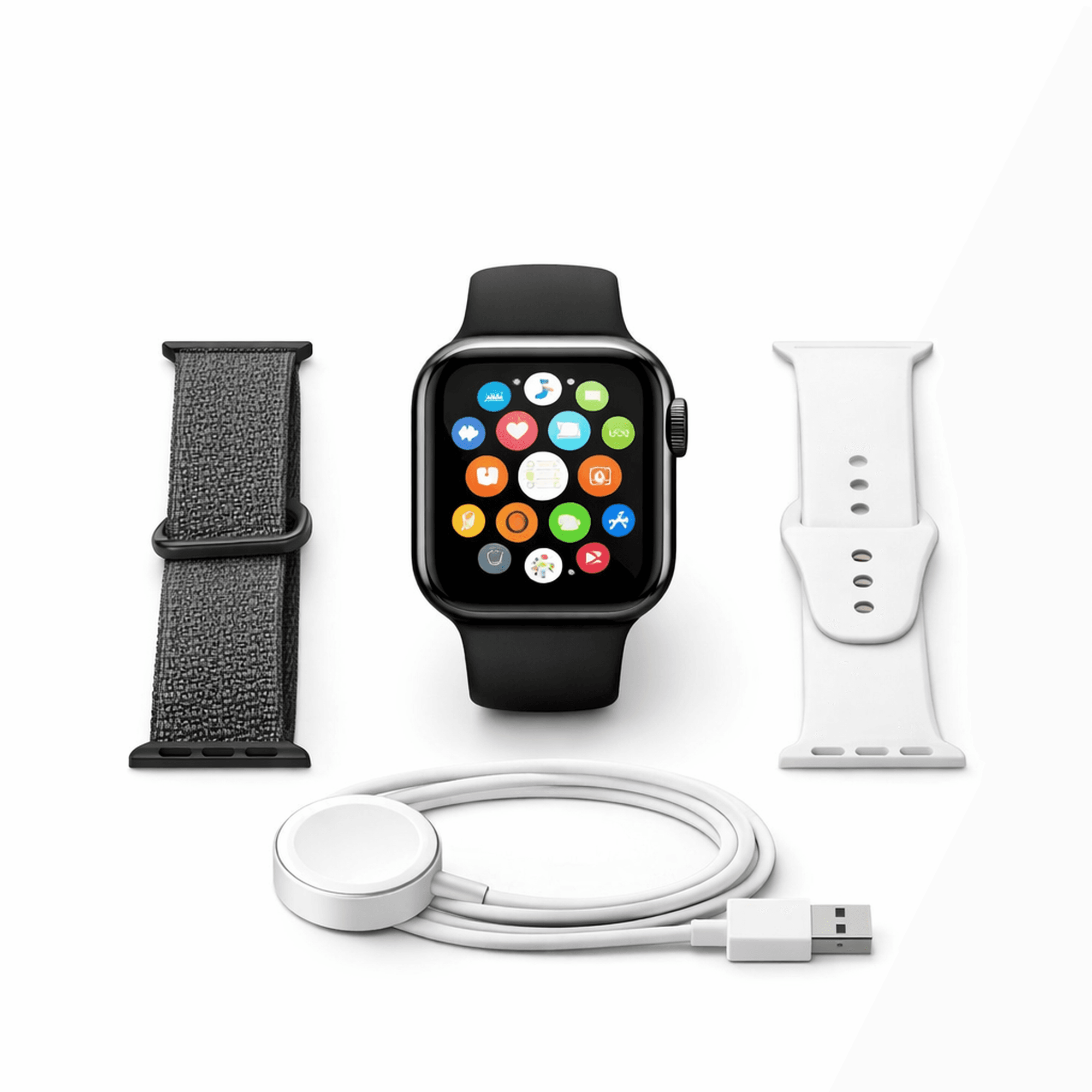 Apple Smart Watch Band & Charger Bundle