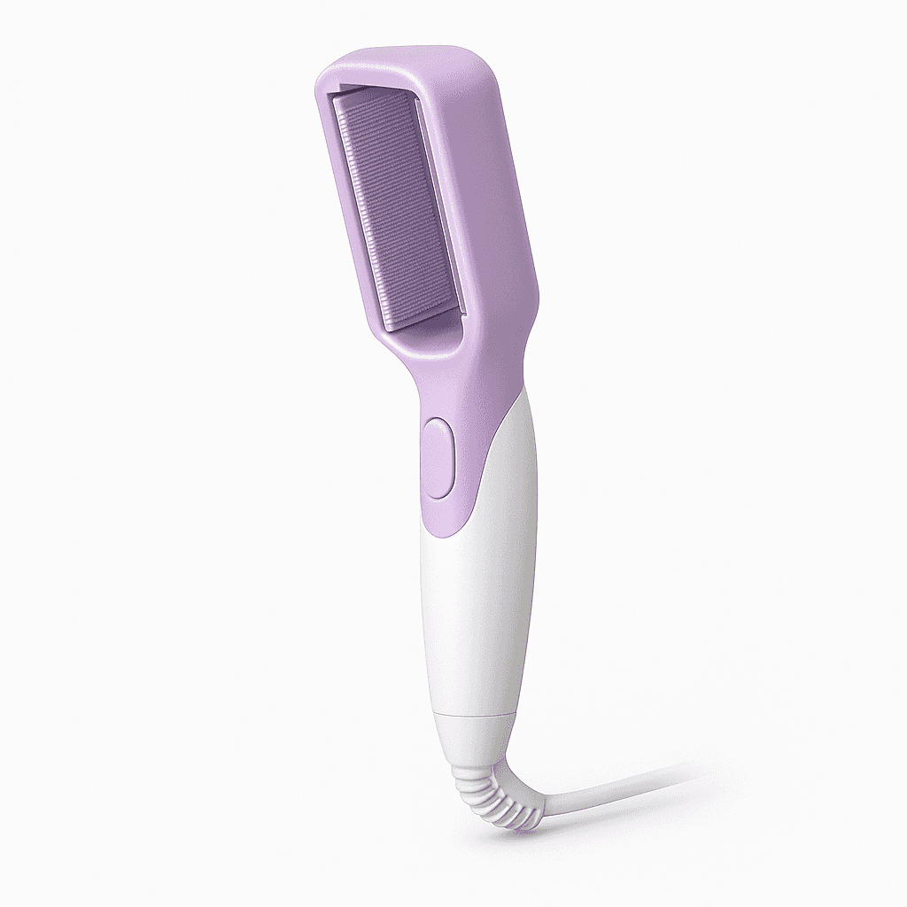 Heated Hair Straightening Brush