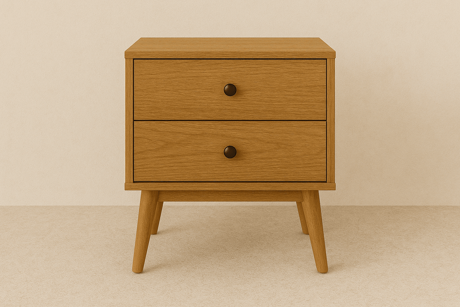 Two-Drawer Nightstand