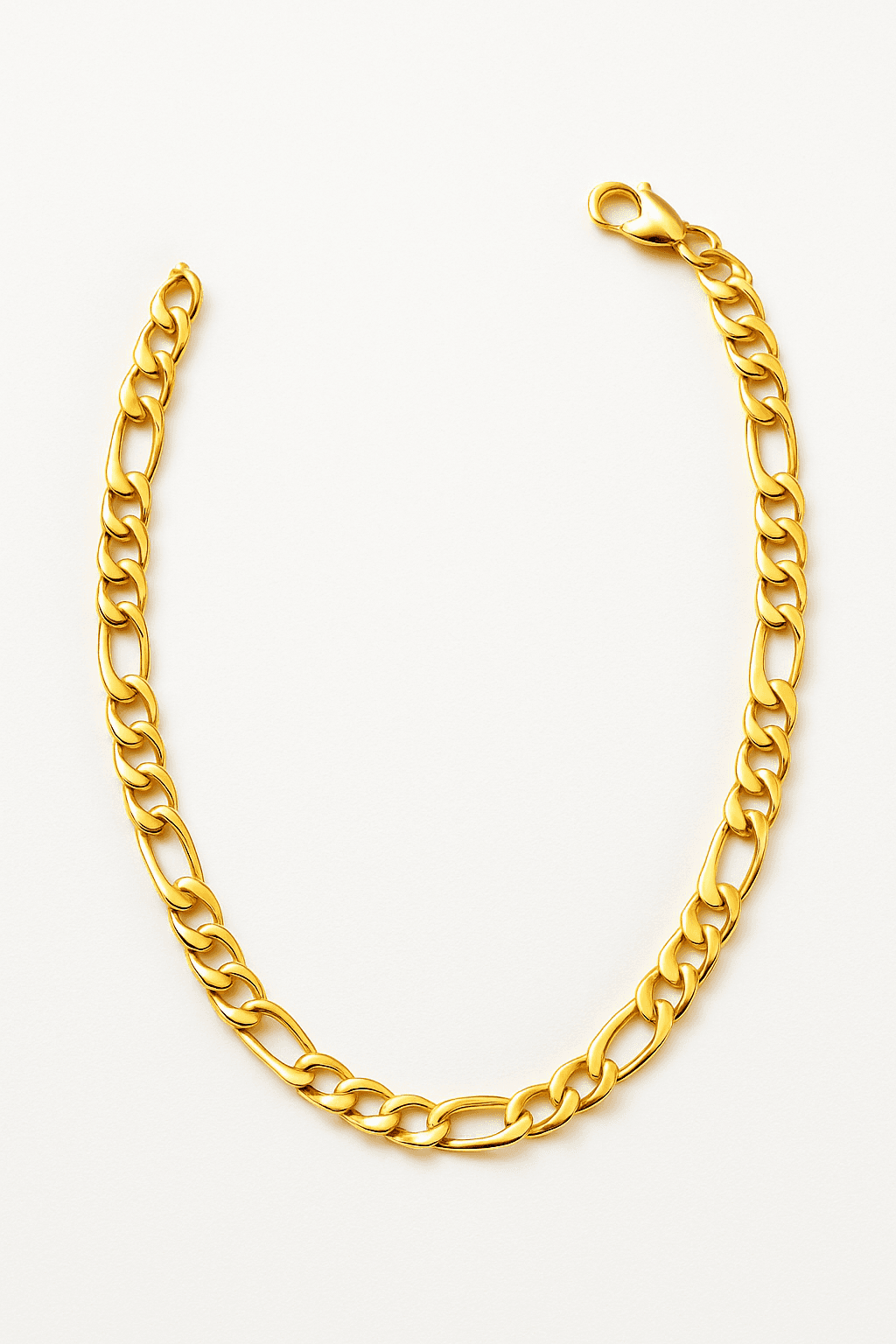 Gold Figaro Chain Bracelet