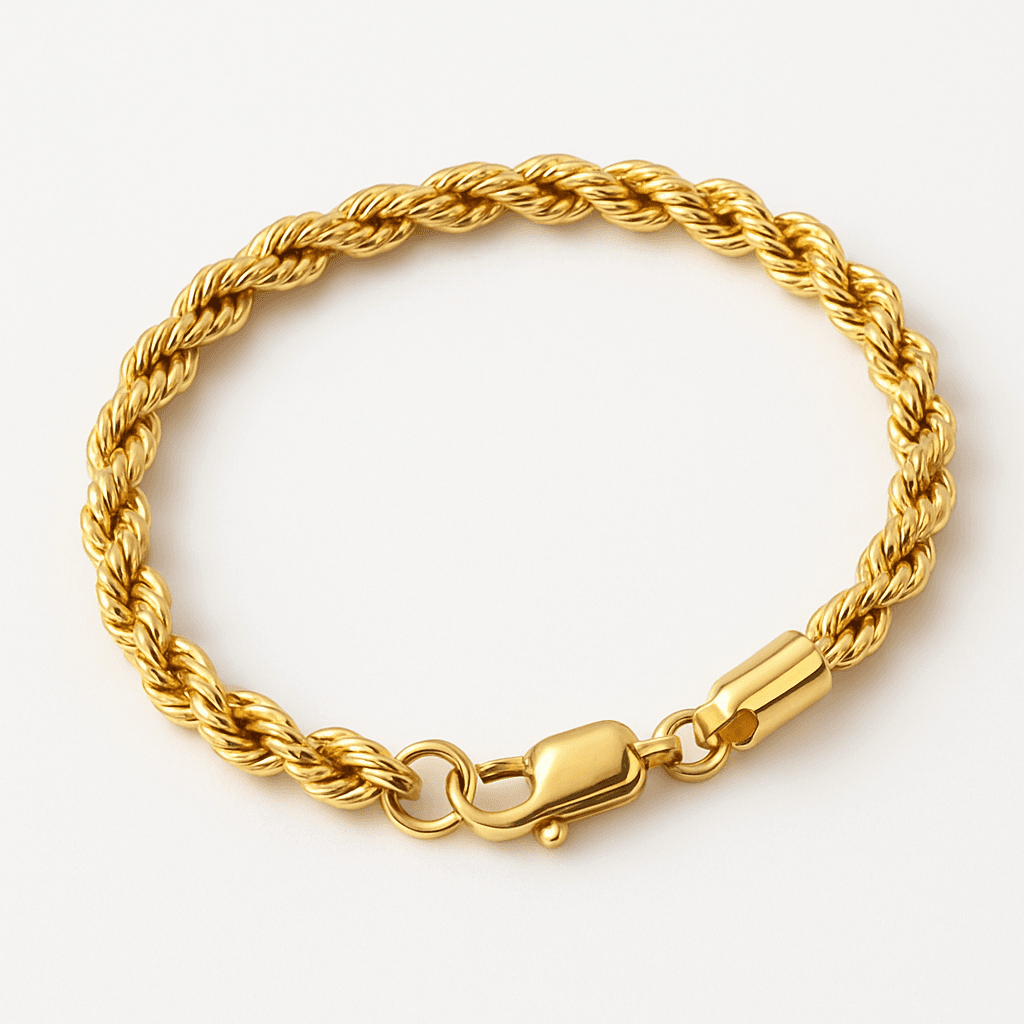 Gold Rope Bracelet