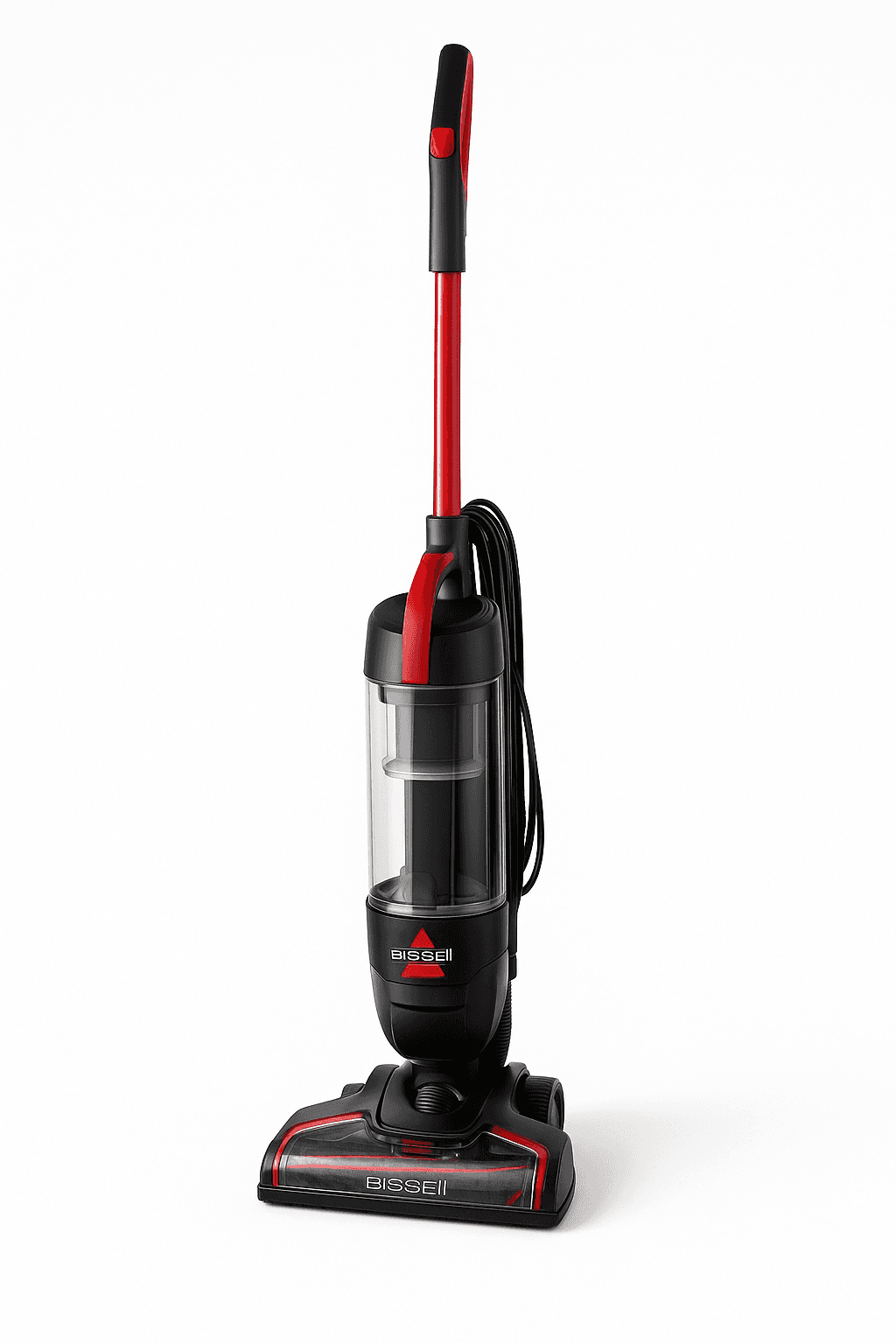 Red Upright Vacuum Cleaner