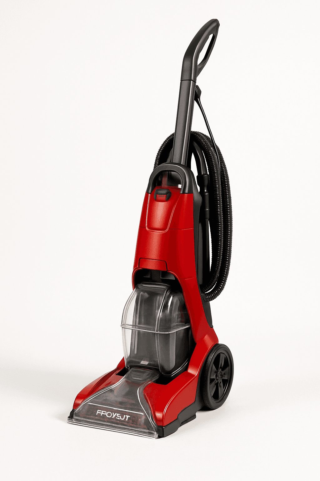 Red Upright Bagless Vacuum