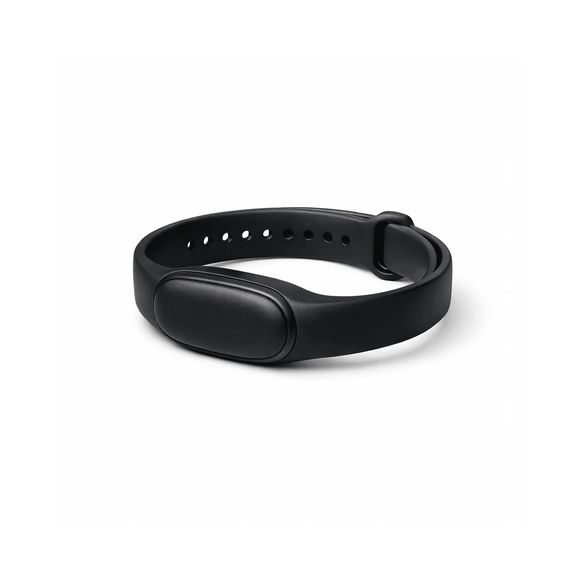 Slim Black Fitness Tracker Band