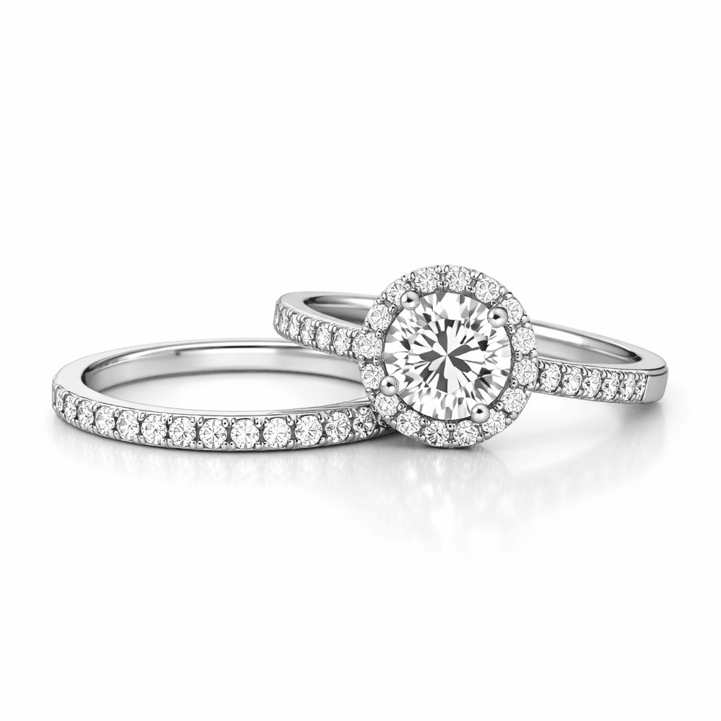 Diamond Engagement Ring Set