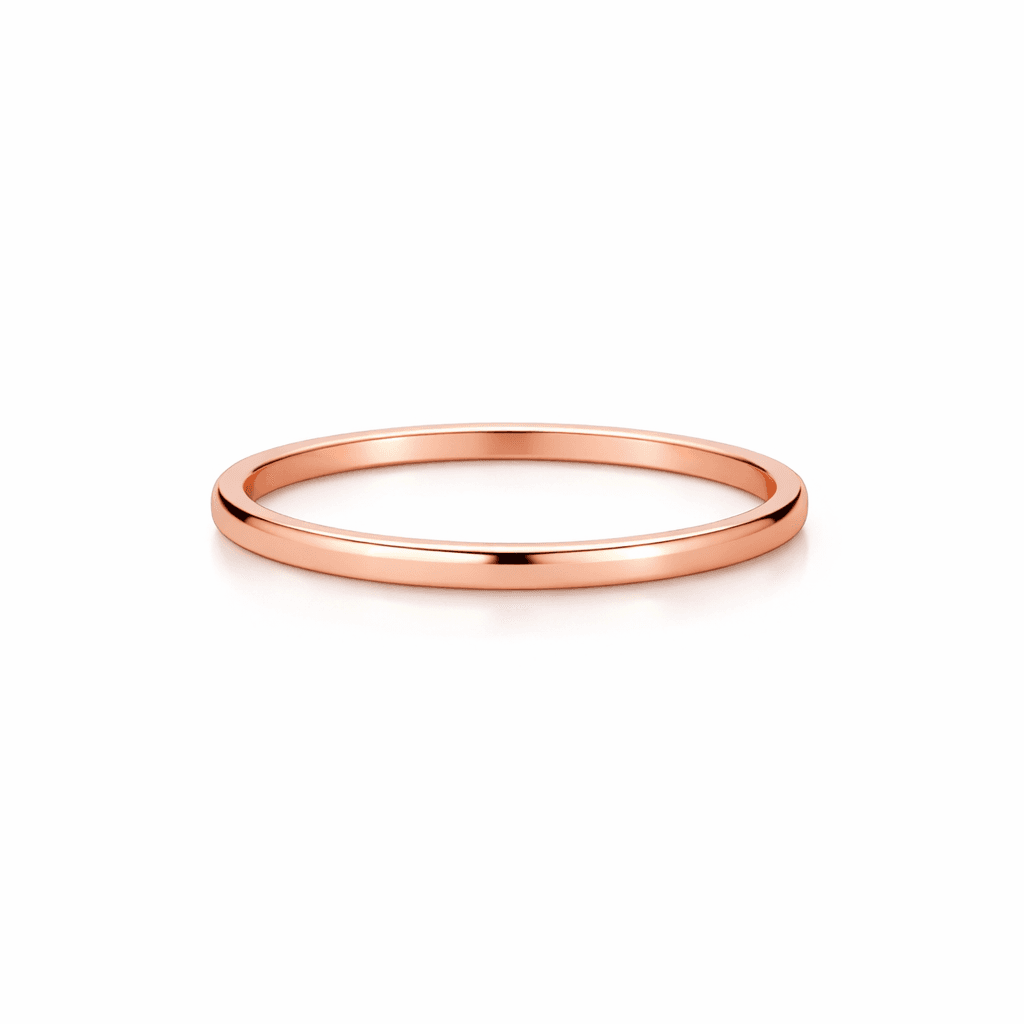 Rose Gold Wedding Band