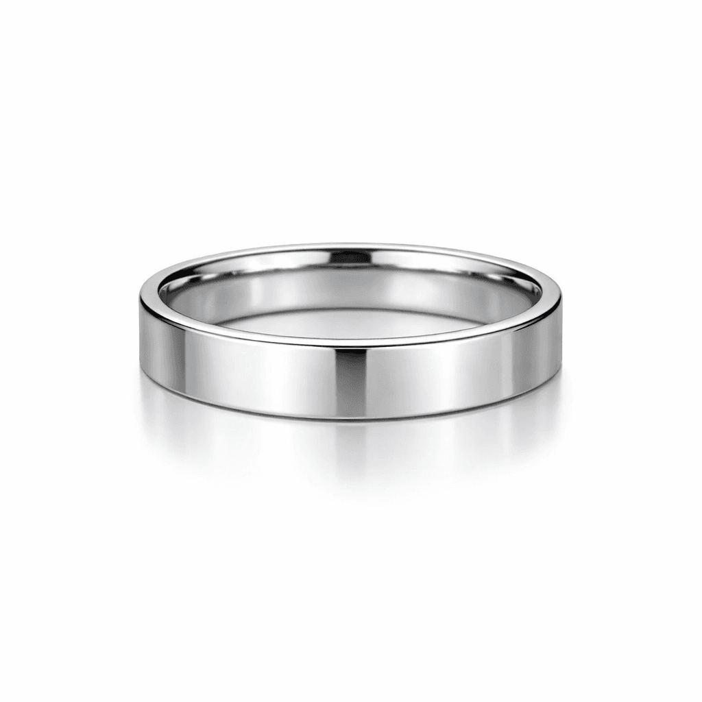 Classic Silver Wedding Band