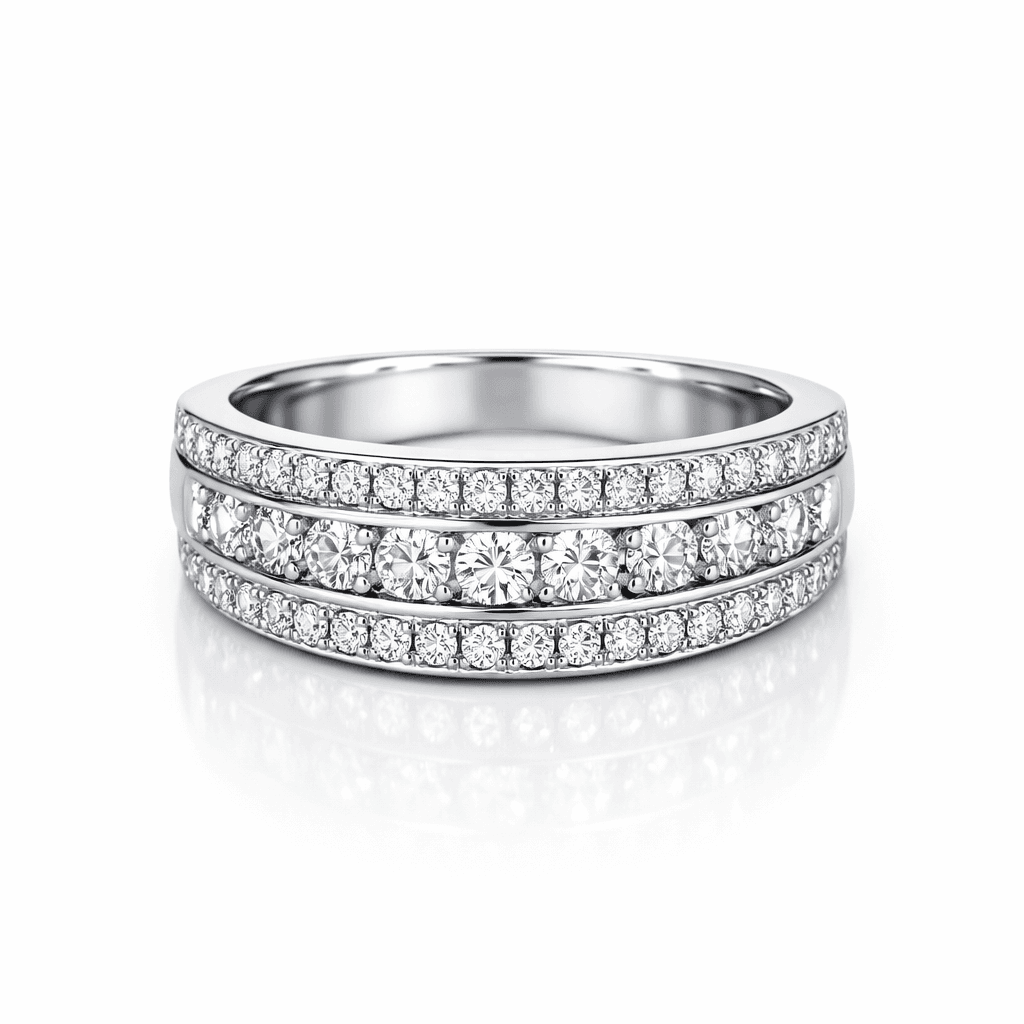 Silver Stackable Band Ring