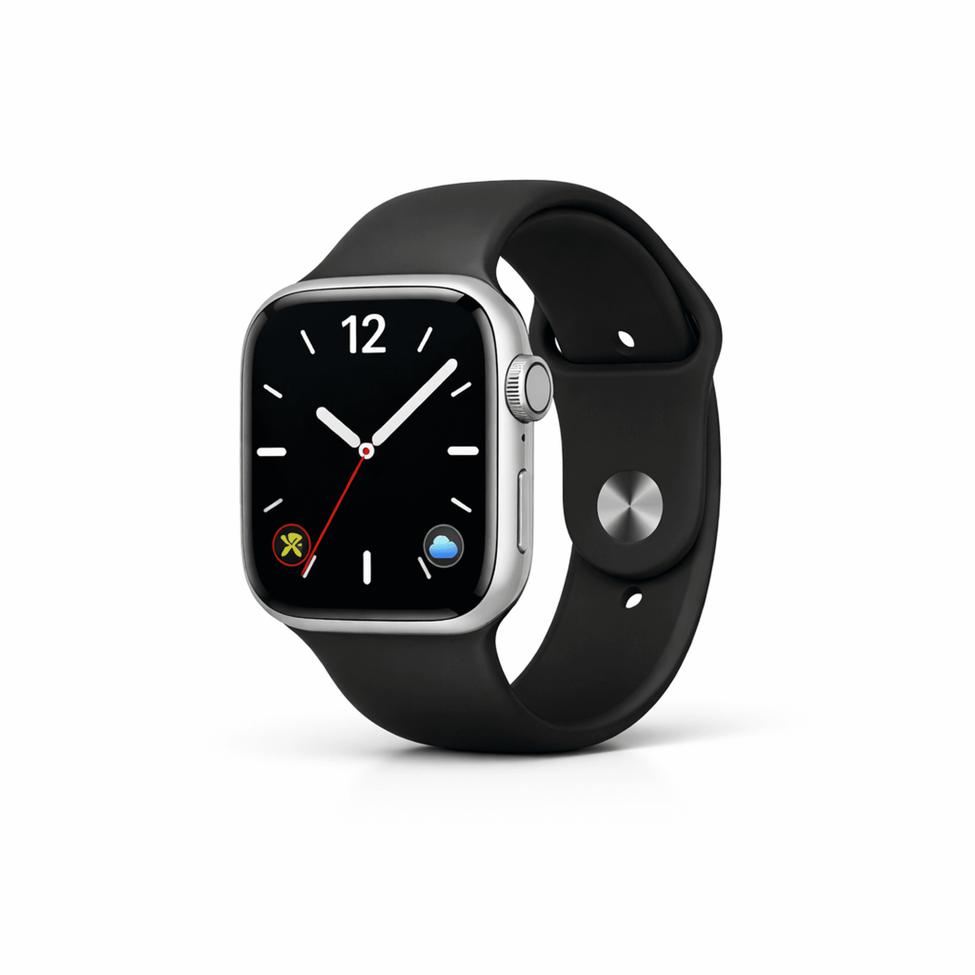 Apple Smart Watch Black Sport Band