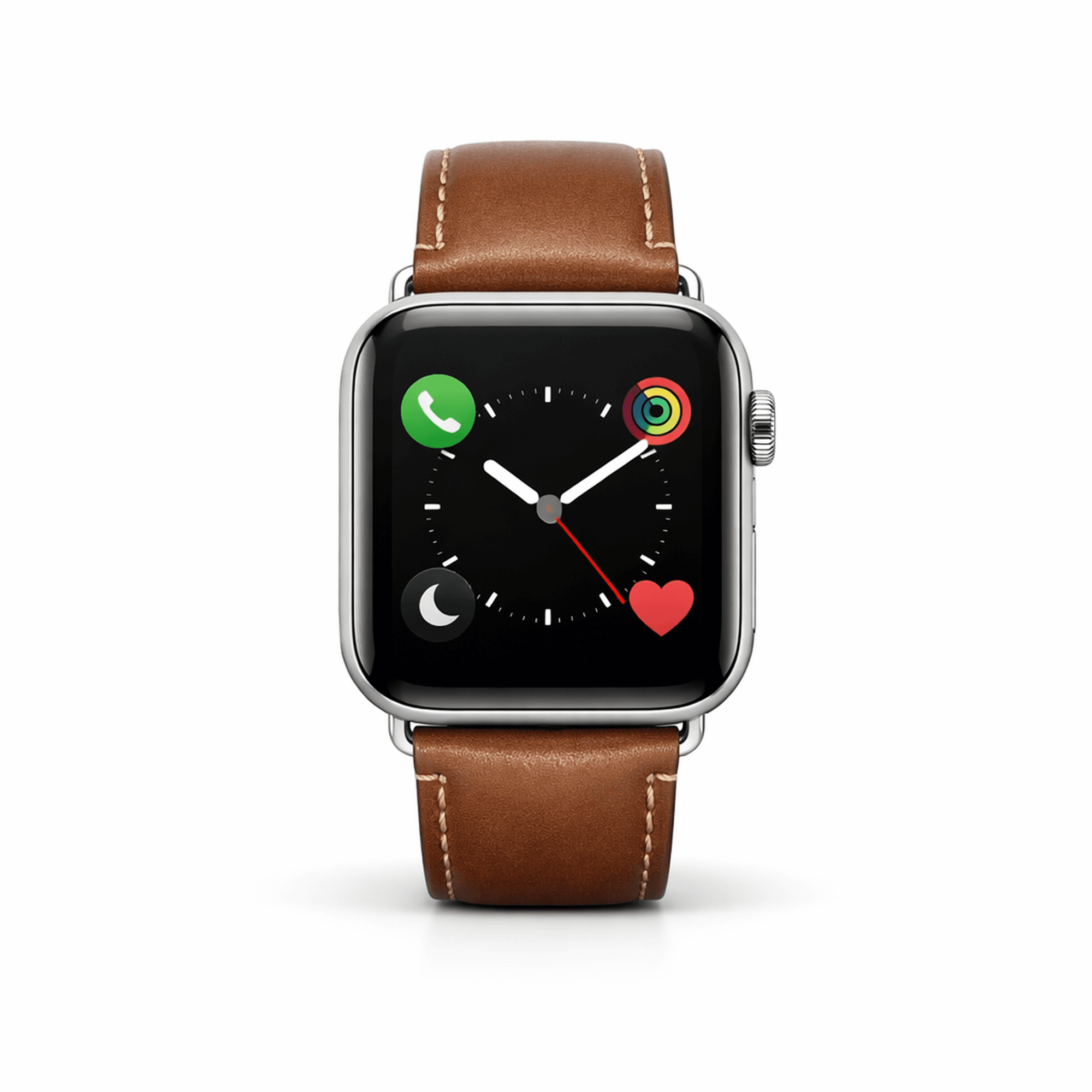 Apple Smart Watch Brown Leather Band