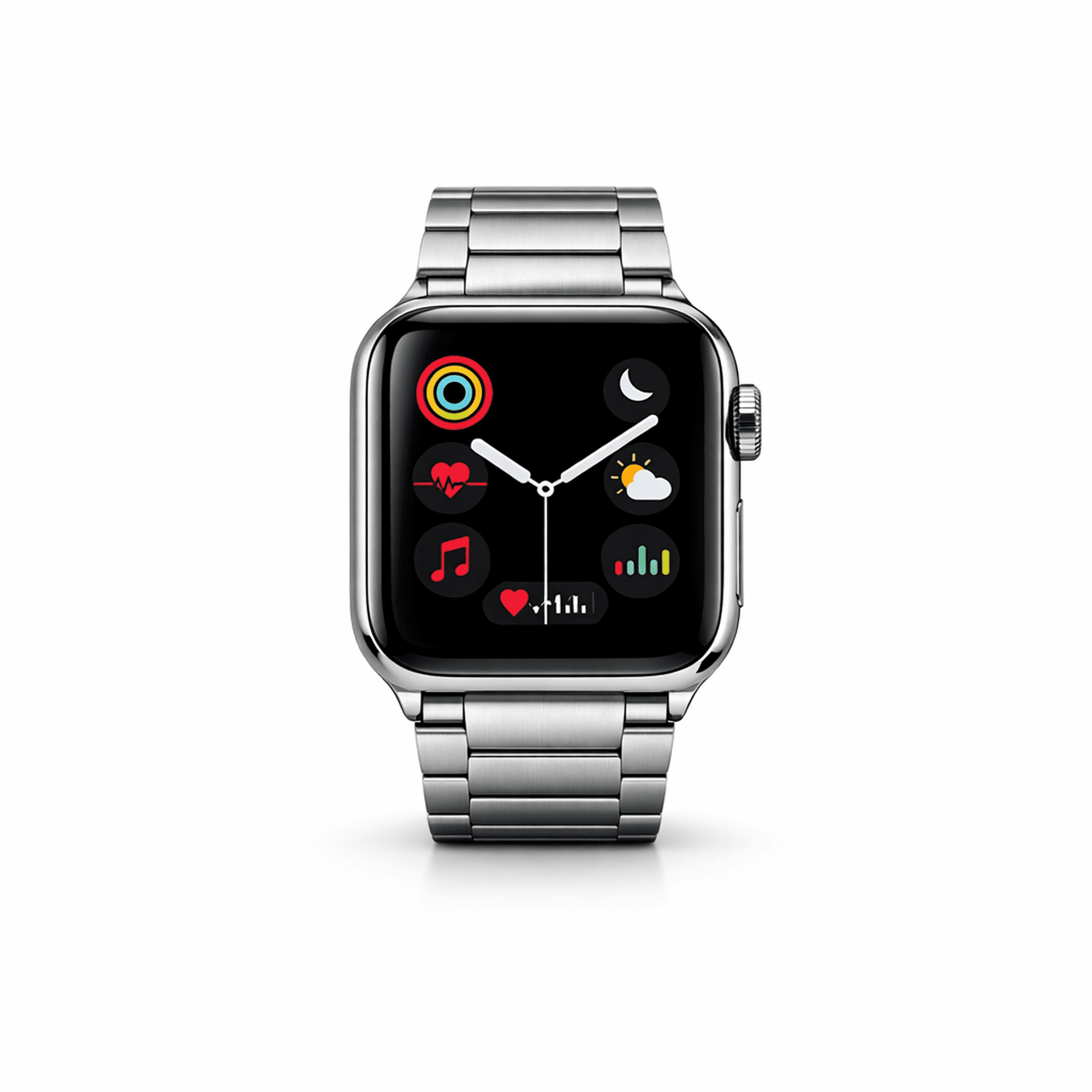 Apple Smart Watch Silver Stainless Steel Band