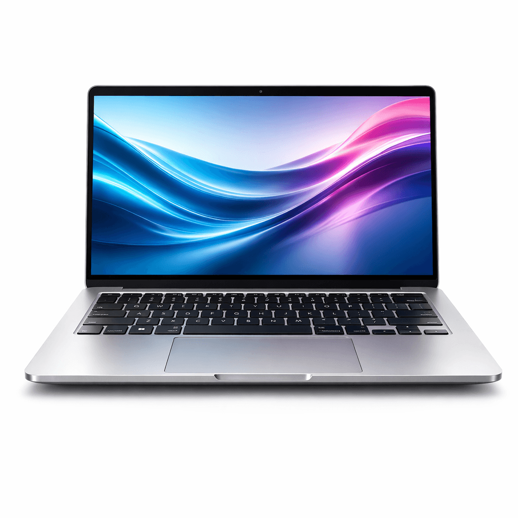 Silver Gaming Laptop