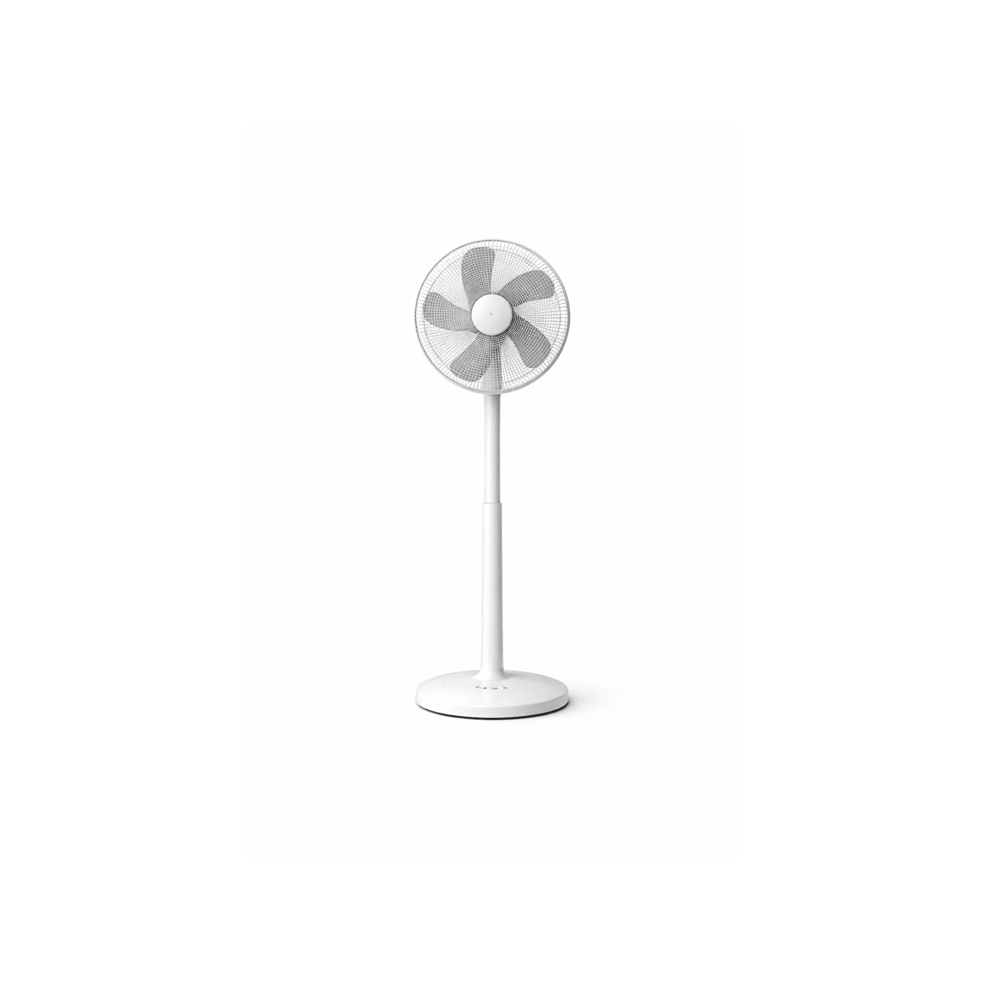 White Pedestal Fan