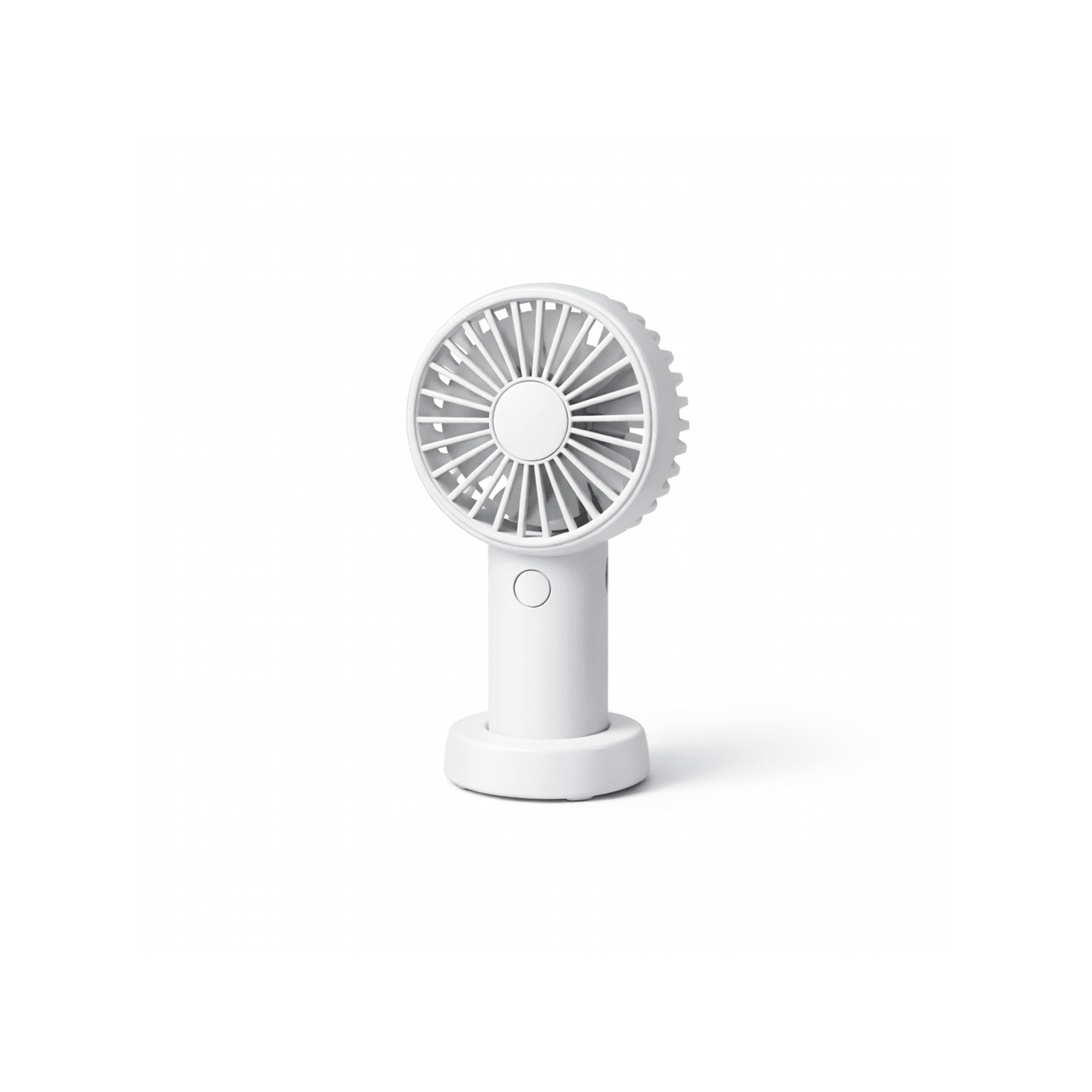 White Pedestal Fan