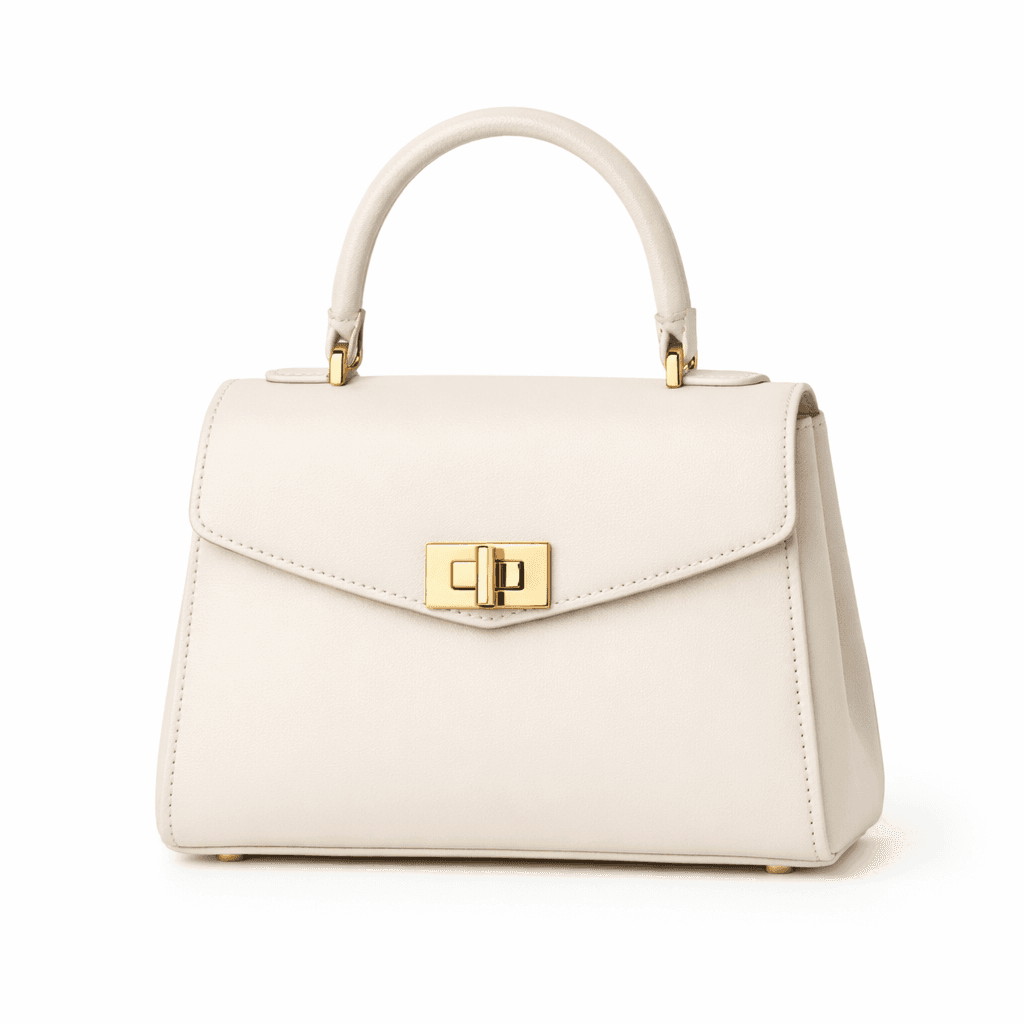 Cream Satchel Handbag