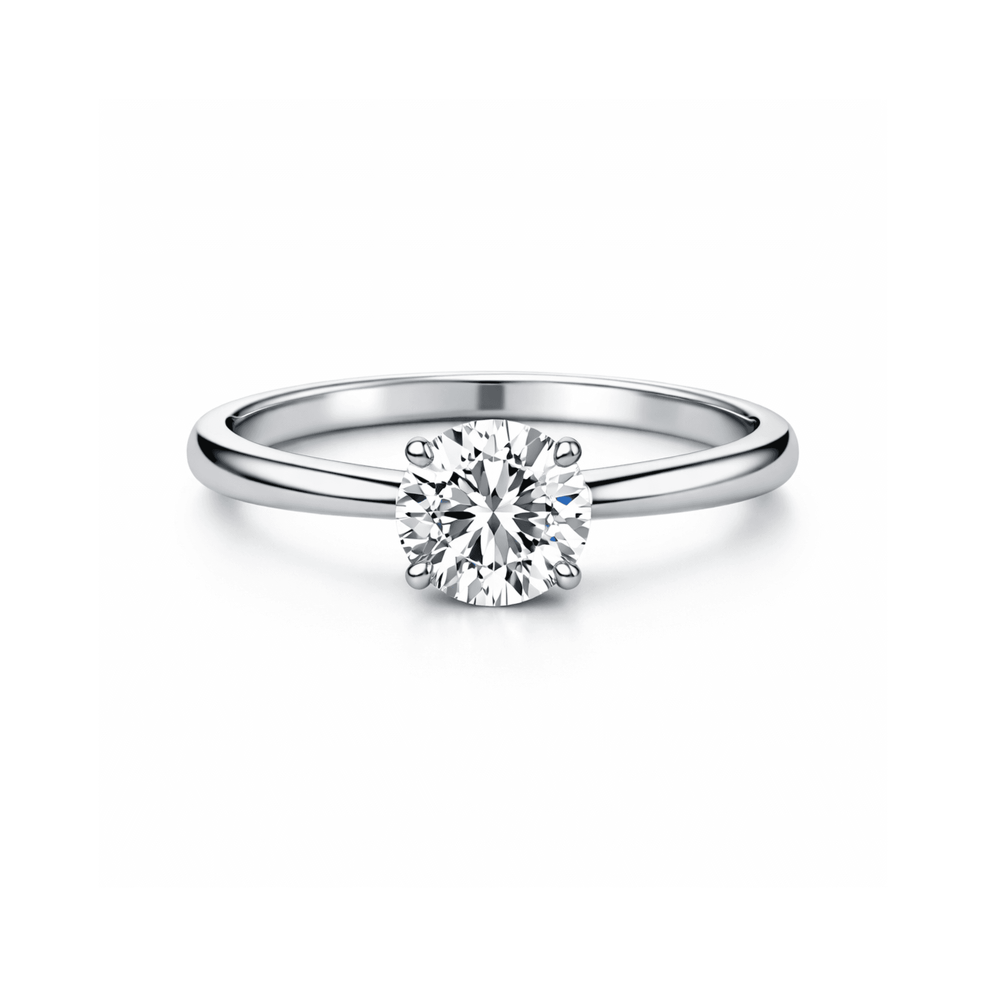 Diamond Solitaire Engagement Ring