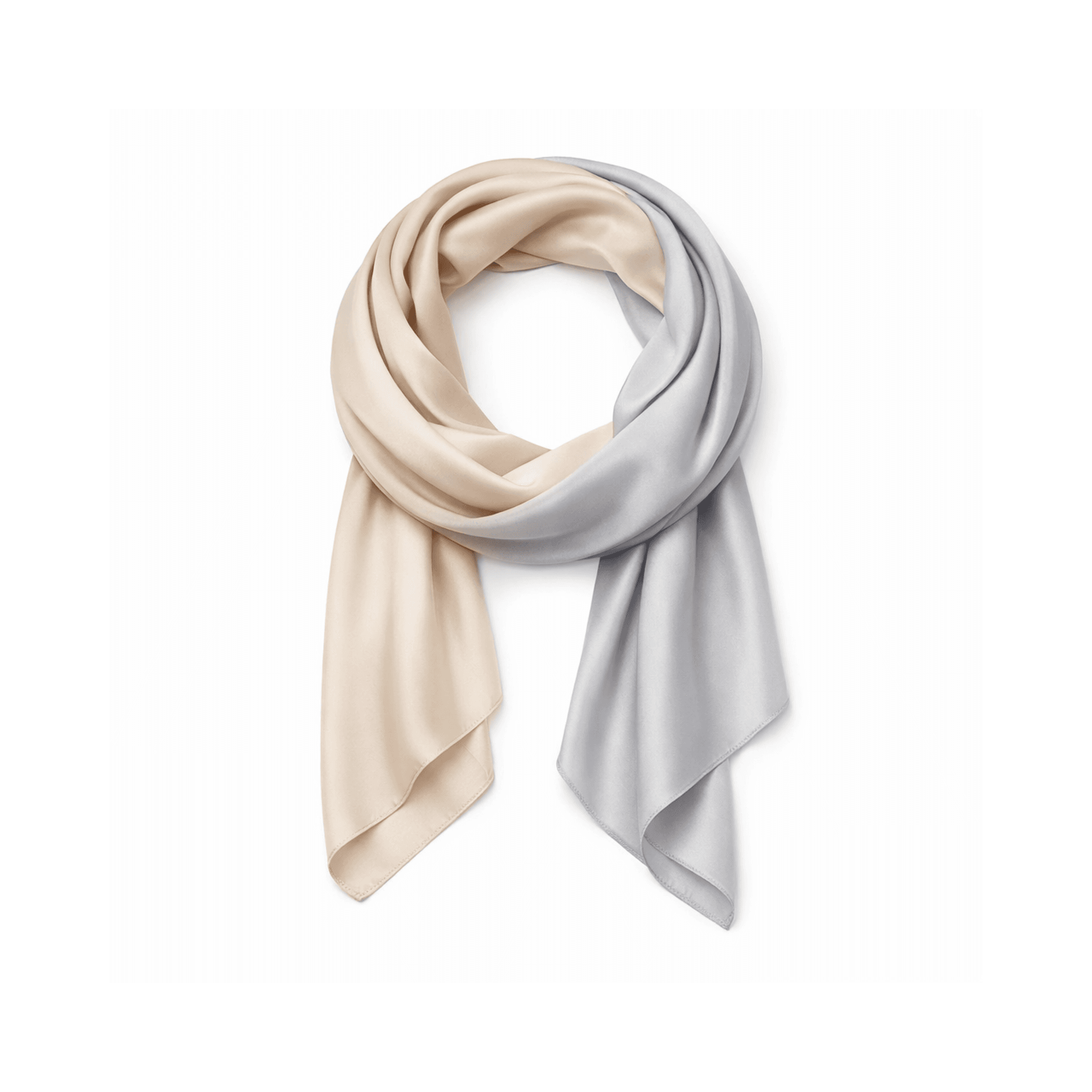 Two-Tone Fashion Scarf