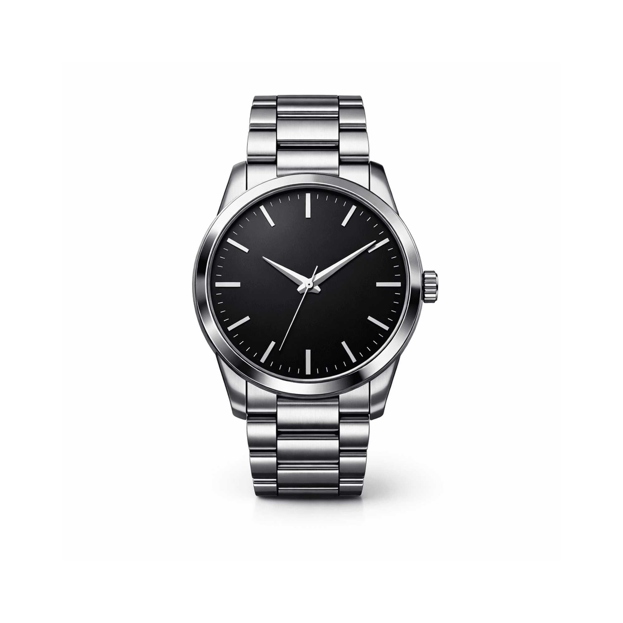 Silver Stainless Steel Watch
