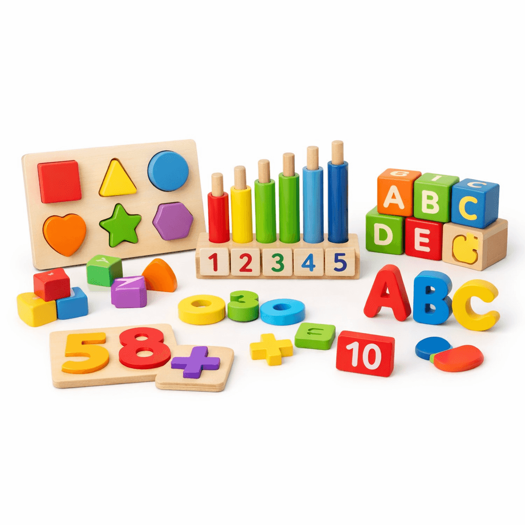 Wooden Alphabet Activity Set