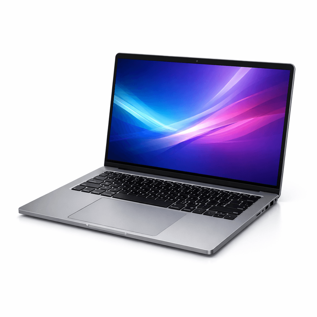 Silver Laptop Computer