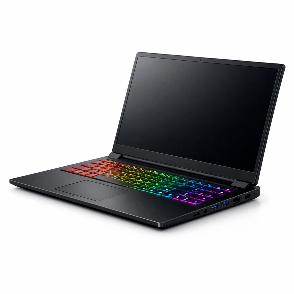 Black Gaming Laptop