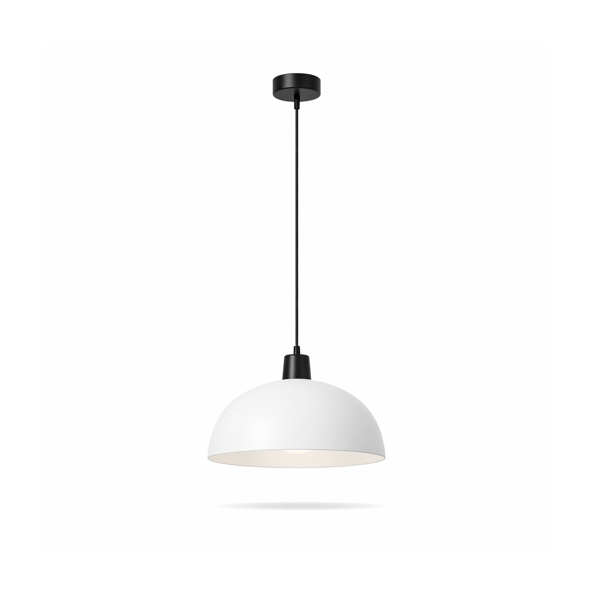 White Pendant Light