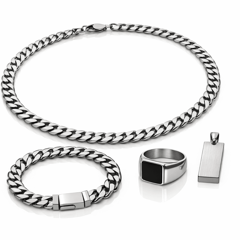 Silver Jewelry Set