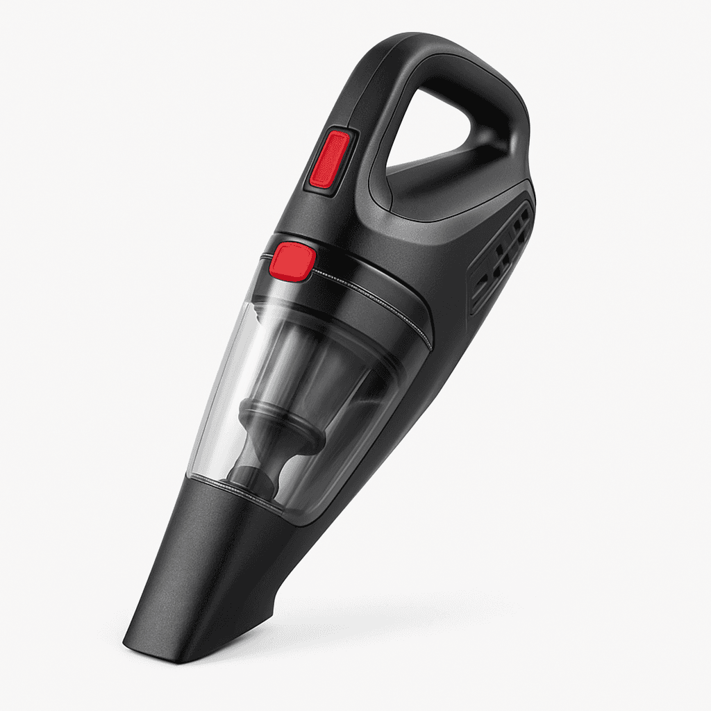 Black Cordless Handheld Vacuum