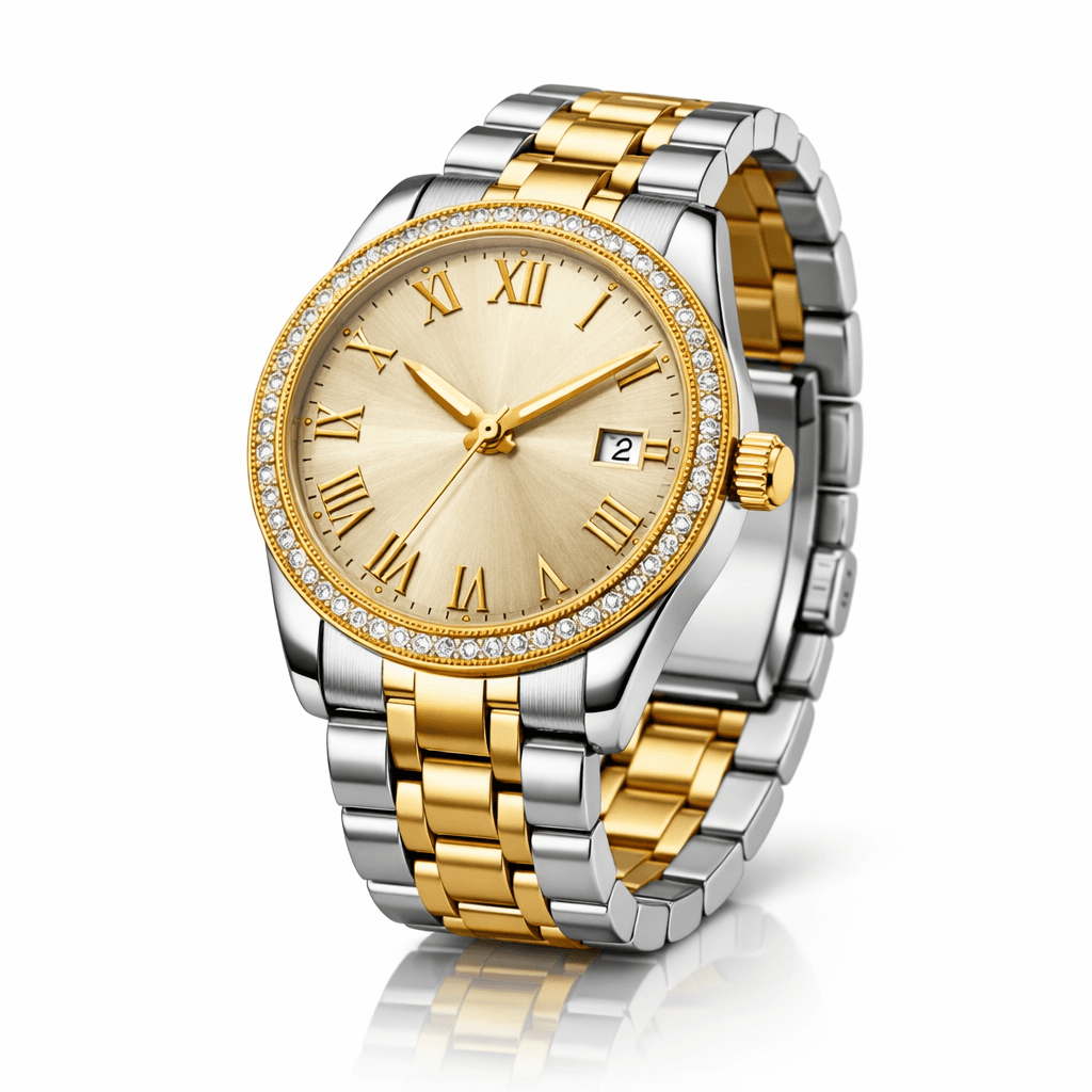 Two-Tone Dress Watch