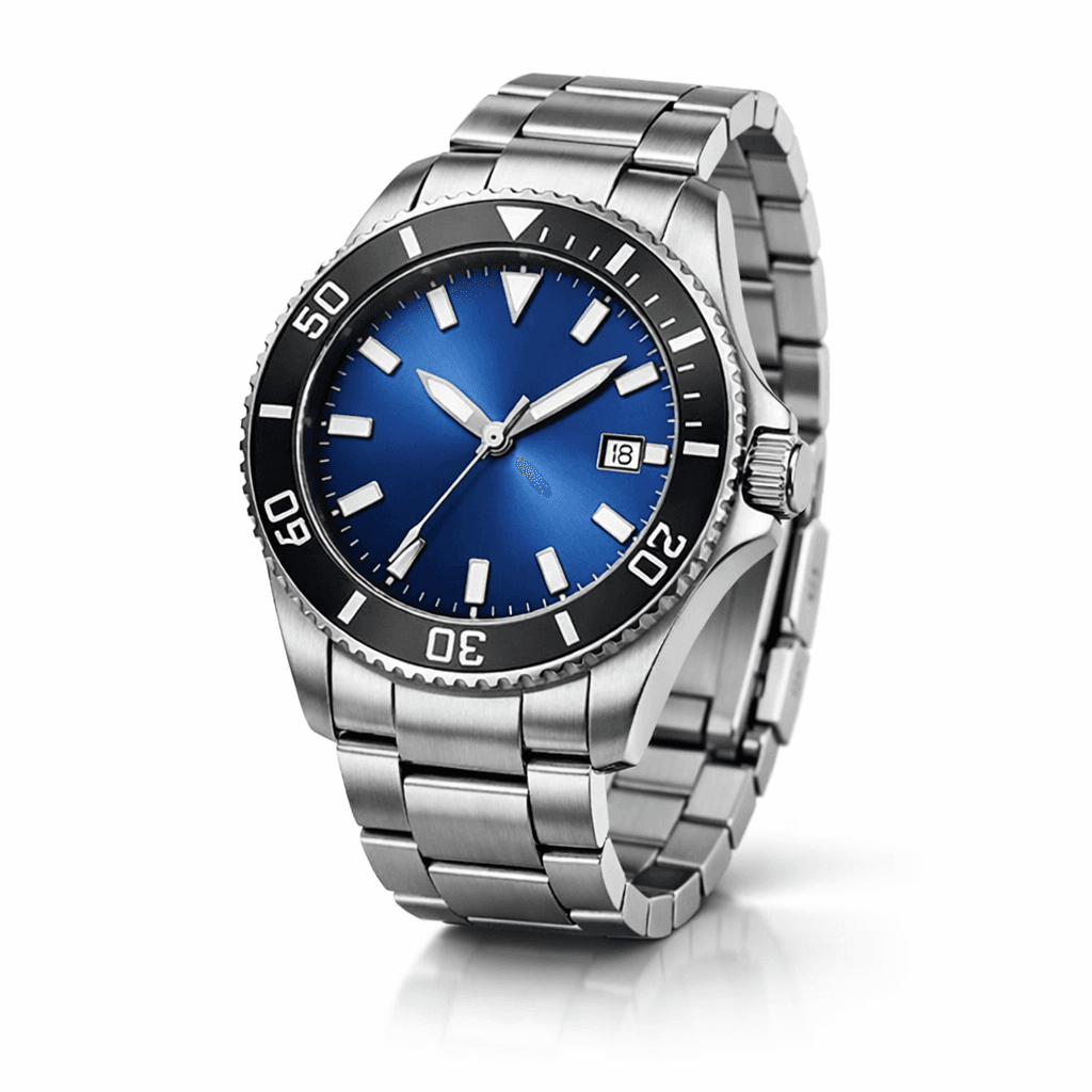 Blue Dial Diver Watch