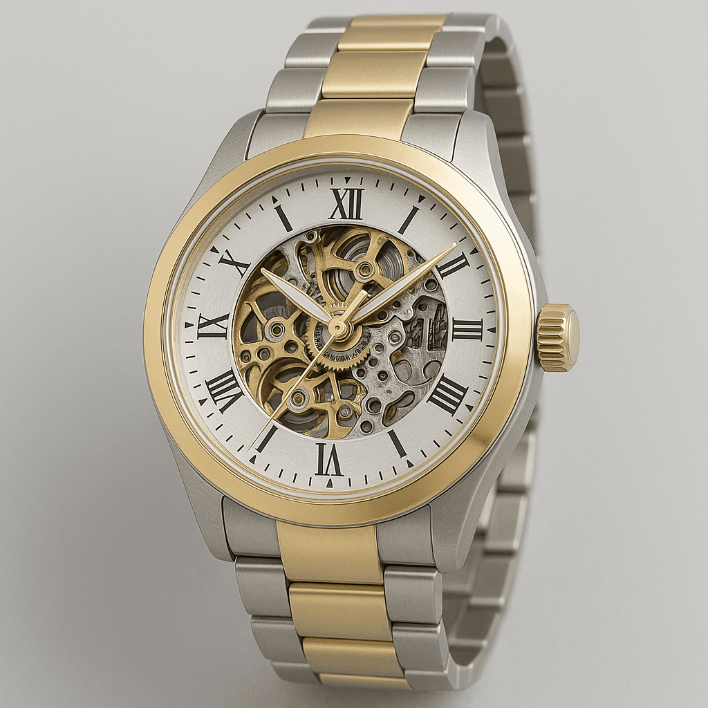 Two-Tone Automatic Watch