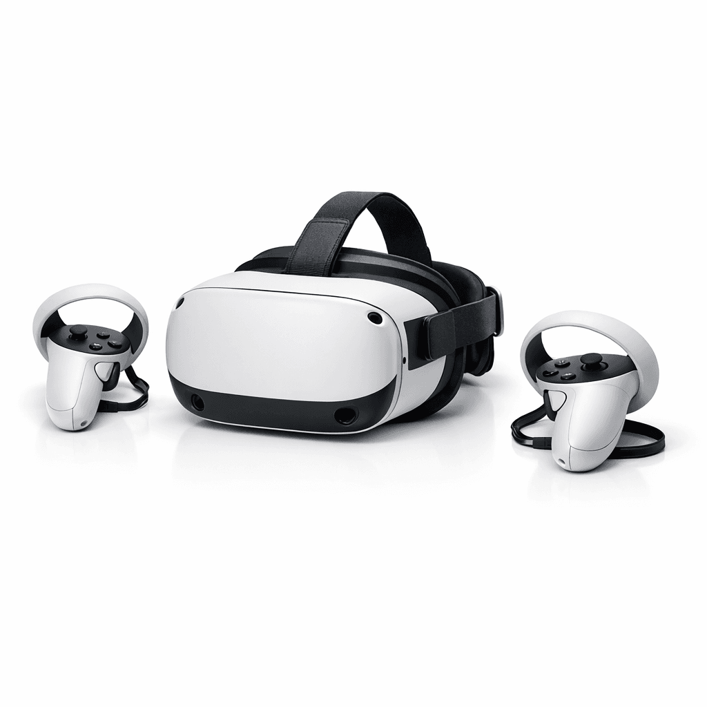 VR Headset with Controllers