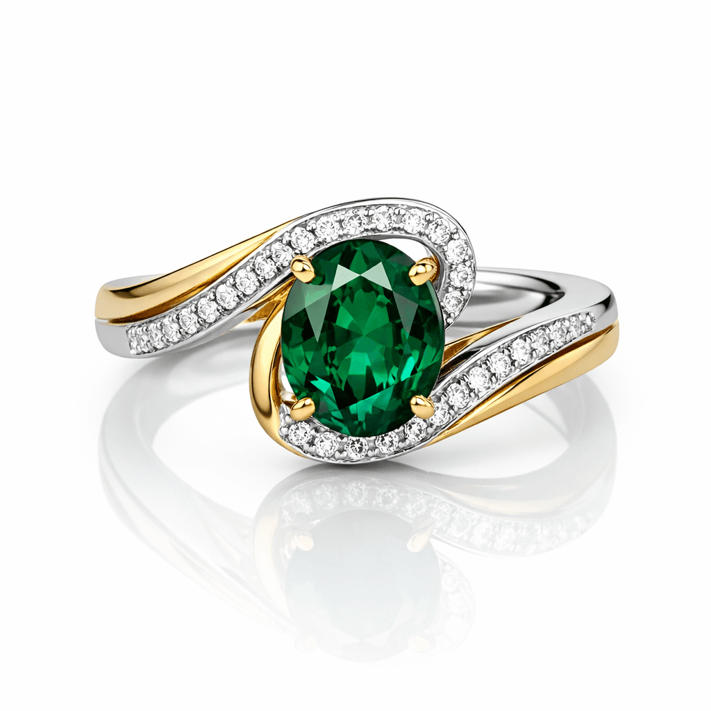 Green Gemstone Ring