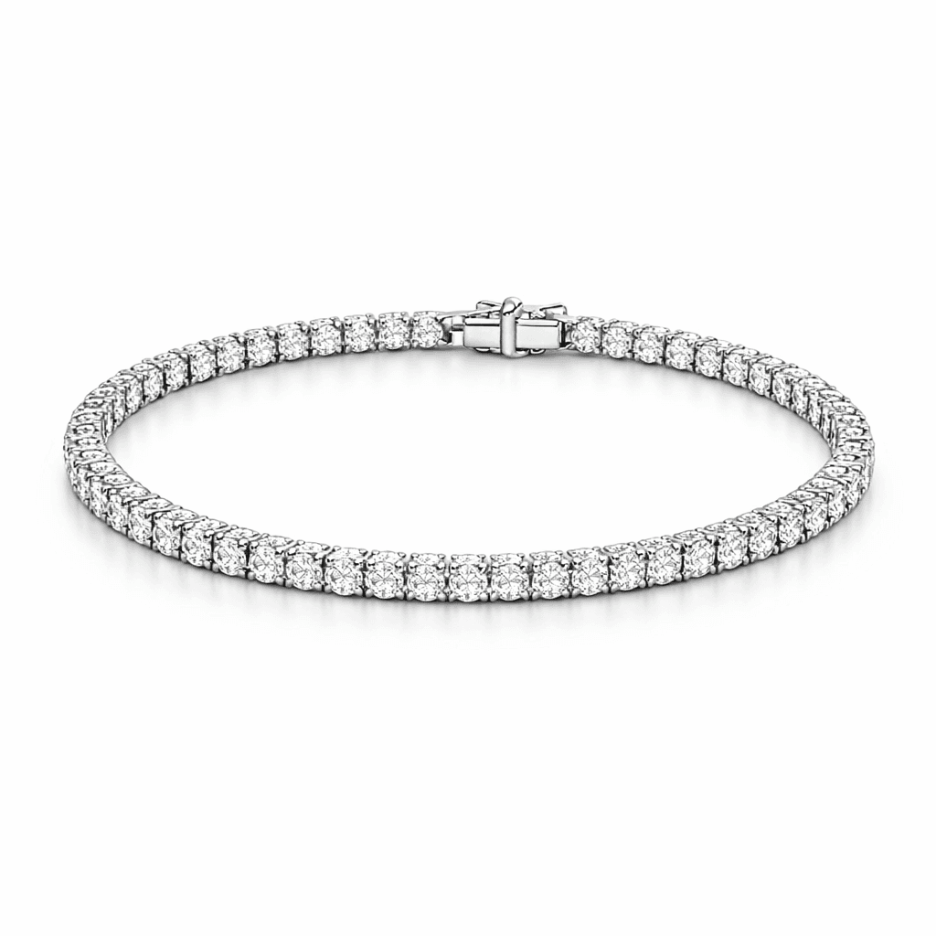 Silver Tennis Bracelet