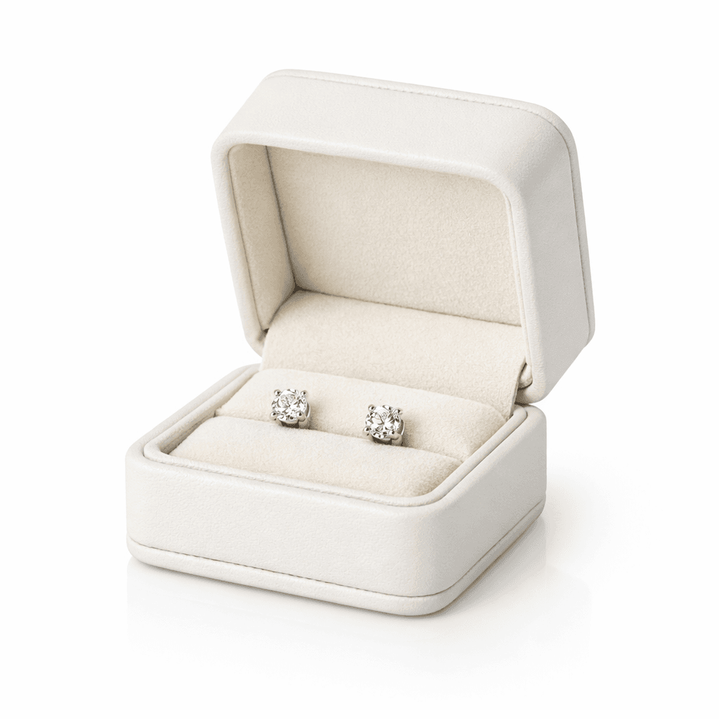 Diamond Stud Earring Gift Set